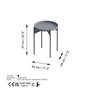Hanah Home Shb-002-D Gris